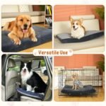 EMPSIGN Stylish Dog Bed Mat Dog Crate Pad Mattress Reversible (Cool & Warm), Water Proof Linings, Removable Machine Washable Cover, Firm Support Small to XX Large Dogs, Grey,XL(41''''*28''''*3'''') - Image 7