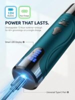 YABIFE Super Quiet Dog Nail Grinder & Clippers Kit with 2 LED Lights, 3 Speeds Up to 12,000 RPM, Lower Than 30dB Electric Pet Nail Trimmer for Small Medium Large Dogs and Cats - Image 6