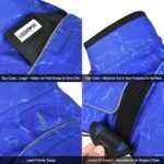 Dog Cooling Vest + 3 Ice Packs – 2-Layer Evaporative Cooling Jacket with High Collar, UV Protection & Size-Matched Ice Pack – Cooling Vest for Dogs for Hot Weather (Blue Aqua, X-Large) - Image 3