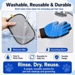NVNAN 3 PCS Pet Hair Removal Glove and Pet Hair Remover - Image 6