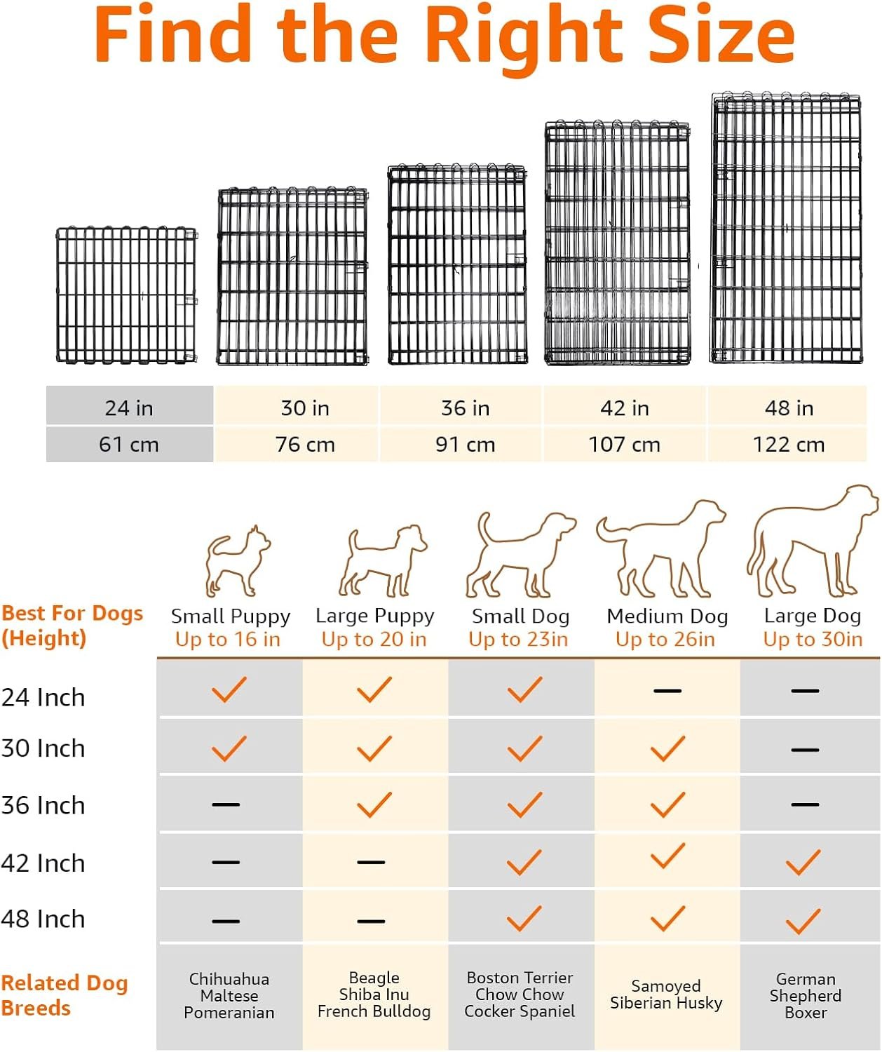 Amazon Basics Foldable Octagonal Metal Exercise Dog Playpen, Indoor/Outdoor Pet Fence, No Door, 8 Panels, Extra Small, 24 x 24 Inches, Black - Image 4