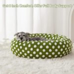 BFPETHOME Donut Dog Beds for Small Dogs, Round Cat Beds for Indoor Cats, Calming Pet Bed for Puppy and Kitty with Non-Slip Bottom, Cute Fancy Dog Bed Machine Washable Plush Fabric - Image 3