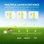 ALL FOR PAWS Automatic Dog Ball Launcher Maxi, Interactive Ball Thrower Dog Toys Includes 6pcs Tennis Balls for Large Dogs - Image 3