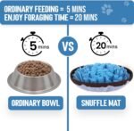 PET ARENA Adjustable Snuffle Mat for Dogs Puzzle Feeder Toy - Image 6