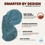 Dog Gone Smart The Dirty Dog Shammy Bath Towel - Pacific Blue, 31×13 in - Image 5