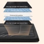 Chew Proof Indestructible Dog Crate Pad,Large (28"x41") - Image 3