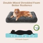 JOEJOY XL Orthopedic Dog Bed for Large Dogs, Extra Thick Foam Pet Bed Sofa - Image 7