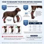 Dog Knee Brace for Hind Leg, Dog Hock Brace for Back Leg Support, Adjustable ACL CCL Brace for Dogs, Rear Leg Support for Joint Stability, Recovery & Mobility, Small Medium Large Dogs (Black, S) - Image 7