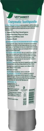 Vet's Best Enzymatic Dog Toothpaste Dental Gel, Vet Formulated 3.5 oz - Image 9