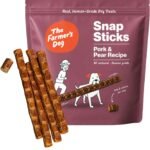 The Farmer’s Dog Snap Sticks, Human Grade Dog Treats, Pork & Pear 8oz