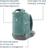 Ruffwear, Hitch Hiker Dog Backpack Carrier, River Rock Green, Small - Image 3
