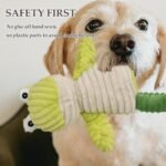 LECHONG 5 Pack Tough Dog Toys Stuffed Squeaky Dog Toys Assortment Plush Animal Dog Toy Value Bundle Puppy Pet Dog Toys for Small Medium Large Dogs - Image 5