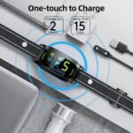 FAFAFROG Dog Bark Collar, Rechargeable Smart Collar, Anti Barking Training Collar with 5 Adjustable Sensitivity Beep Vibration, Bark Collar for Large Medium Small Dogs (Black) - Image 4