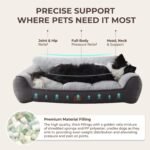 XL Extra Thick Orthopedic Bolster Dog Bed for Large Dogs - Image 2