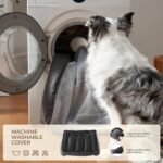 XL Extra Thick Orthopedic Bolster Dog Bed for Large Dogs - Image 6