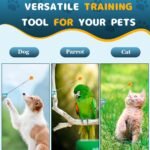 DuDuDog Dog Training Clicker for Training with Retractable Target Stick and Bright Ball, Clear Plastic Handle, Adjustable Length Trainer for Dogs, Puppies, Cats and Pets - Image 7