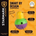 Starmark Treat Dispensing Bob-A-Lot Small Dog Interactive Feeder Toy - Image 4
