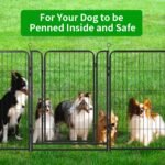 Kfvigoho Dog Playpen Outdoor Extra Wide 12 Panels Heavy Duty Dog Fence 40" - Image 8