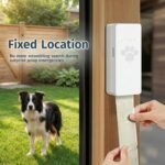 Dog Poop Bag Dispenser Wall Mount with Magnetic Lid, Quick Pull & Easy Access, White Dog Poop Bag Holder for Outdoor Yard, Includes 4 Rolls (60 Bags) - Image 5