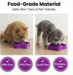 Small Slow Feeder Dog Bowl, Anti-Choking Puzzle Maze for Small Dogs, Slow Down Eating to Prevent Bloat & Improve Digestion, 1 Cup Capacity for Wet or Dry Food, BPA-Free Food Grade PP Material - Image 4