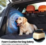 REEVAA SUV Cargo Liner for Dogs, Trunk Cover with Foam Side Walls, L - Image 4