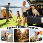 REEVAA SUV Cargo Liner for Dogs, Trunk Cover with Foam Side Walls, L - Image 9