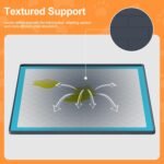 Pee Pad Tray Holder for Dogs,Non-Slip Silicone Dog Puppy Pad Holder,24 x 24 Square Puppy Potty Training Pads,No Spill Raised Lip High Edge,Portable, Leak-Proof Mat Trays for Indoor Floor Protection - Image 7