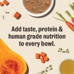 The Honest Kitchen Bone Broth Pour Overs Beef Stew Dog Food Topper, Human Grade Wet Meal Enhancer with Bone Broth & Beef, Adds Flavor & Hydration to Kibble for Picky Eaters, 12 Pack 5.5 oz - Image 4