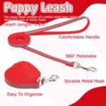 36 Pcs Reflective Puppy Collar and Leash Set Dog Collar and Leash - Image 4