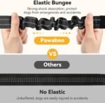 Pawaboo 2Pack Dog Car Seatbelt, 3-in-1 Dog Tether with Buckle & Hook Latch - Image 5