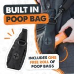 Mighty Paw Dog Training Treat Pouch, No-Spill Magnetic Clasp, Black - Image 8