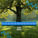 Dog Tunnel, Dog Agility Tunnel, Play, 18 Feet, Small, Medium, Large, Blue - Image 3