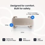 Tractive Smart Dog GPS Tracker | Live Pet Tracker with Virtual Fence | Vital Signs Monitoring of Heart & Respiratory Rate | Bark Monitoring | Dog Collar Attachment (Brown) - Image 5