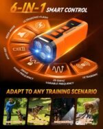 IZNiK Dog Bark Deterrent Devices, Anti Barking Device for Dogs, 3X Ultrasonic Bark Stopper for Neighbors Dog 6 Modes Barks Control Tool, Bark No More for Indoors Outdoors - Image 3