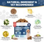 Calming Chews for Dogs, Dog Calming Chews Melatonin Relief Anxiety Bites - Image 3