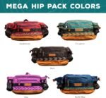Wilderdog Mega Hip Pack with 3-Liter Capacity, Two Mesh Water Bottle Pockets, Interior Key Loops, Adjustable Straps, and Poop Bag Dispenser (Evergreen) - Image 9