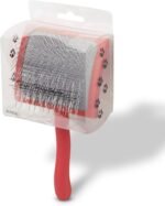 Chris Christensen Big G Dog Slicker Brush for Dogs (Goldendoodles, Labradoodles, Poodles), Groom Like a Professional, Fluff Detangle Style, Saves Time Energy, Coral, Large - Image 7