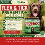 Flea and Tick Prevention for Dogs Chewables -Made in USA- Natural Dog Flea and Tick Treatment - Oral Flea Pills - Vet Recommended Flea and Tick Chews - All Breeds & Sizes - 120 Soft Treats (Chicken) - Image 3