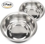 Neater Pet Brands 7 Cup (56 oz.) Stainless Steel Dog Bowls, Set of 2 Neater Feeder Replacement Bowls (M/L Express, Large Deluxe Models), Dog Food Bowl & Water Bowl, Dishwasher Safe Metal Dish for Dogs - Image 7
