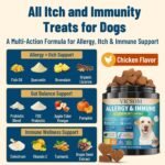 Dog Yeast Balance & Allergy Relief Bundle, Chicken Soft Chews, 400 Count - Image 8