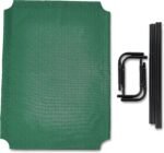 Amazon Basics Cooling Breathable Elevated Dog Bed with Metal Frame for Large Dogs, 51" x 31" x 8", Green, Easy to Assemble - Image 5