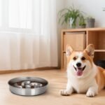 Slow Feeder Dog Bowl, 2 Cups Stainless Steel Heavy Duty Bowl Non-Slip Base - Image 7