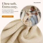 Pelsbarn Real Orthopedic Dog Bed, Memory Foam, Waterproof Sheets, Beige, L - Image 3
