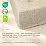 Pelsbarn Real Orthopedic Dog Bed, Memory Foam, Waterproof Sheets, Beige, L - Image 6