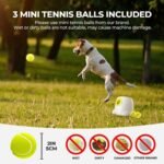 ALL FOR PAWS Automatic Dog Ball Launcher, Interactive Fetch Toy for Small to Medium Dogs, Pet Thrower Machine for Indoor & Outdoor Play, 3 Pcs 2-Inch Balls Included - Image 4