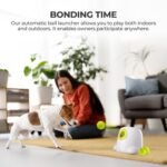 ALL FOR PAWS Automatic Dog Ball Launcher, Interactive Fetch Toy for Small to Medium Dogs, Pet Thrower Machine for Indoor & Outdoor Play, 3 Pcs 2-Inch Balls Included - Image 8