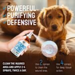 SILVER GRADE Wound Spray for Pets – Colloidal Silver Wound Care for Dogs & Cats – Helps with Skin Irritation, Hot Spots, Rashes, Scratching, Itch, Bites & Burns – Use a Dog Cone – 4 oz - Image 5
