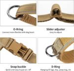 Annchwool No Pull Dog Harness with Soft Padded Handle,Reflective Strip Escape Proof and Quick Fit to Adjust Dog Harness,Easy for Training Walking for Small & Medium and Large Dogs(Brown,L) - Image 3