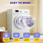 Washable Dog Pee Pads, Non-Slip Waterproof, 36 x 36 in, 2 Pack, Feather - Image 6