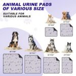 Washable Dog Pee Pads, Non-Slip Waterproof, 36 x 36 in, 2 Pack, Feather - Image 7